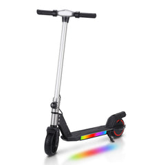 Trailforge C1- Kids Folding Electric Scooter 150W Motor with LED Front Light Handlebars, LED Display, Dual Brakes