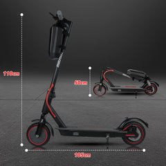 Patinete Elétrico D1 10.4A 8.5pol Preto