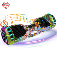TRAILFORGE Hoverboard 6.5pol T3 Verde Preguiça