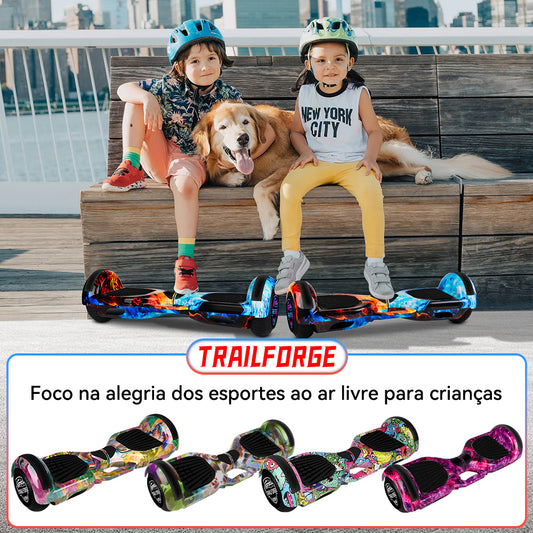 Presentes de Páscoa-Trailforge Hoverboard Skate Elétrico 6.5"-Pequenino