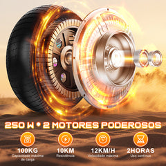 Trailforge Hoverboard 6.5 Polegadas H1 ,adequado Para Adultos