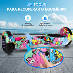 Presentes de Páscoa-Trailforge Hoverboard Skate Elétrico 6.5"-Pequenino