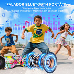Presentes de Páscoa-Trailforge Hoverboard Skate Elétrico 6.5"-Pequenino