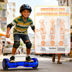 Trailforge Hoverboard 6.5 Polegadas H1 ,adequado Para Adultos