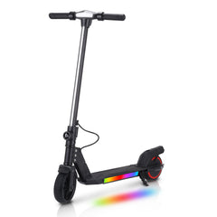 Trailforge C1- Kids Folding Electric Scooter 150W Motor with LED Front Light Handlebars, LED Display, Dual Brakes