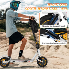 Patinete Elétrico T1 10.4A 10" Preto